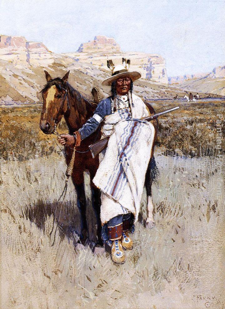 Henry Farny Indian Scout